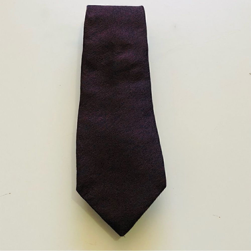Theory burgundy thin/Skinny Necktie/Tie 